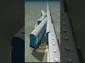 Crazy Train Drift On Craziest Circle Bumpy Railroad 💥🤯 BeamNG.Drive Train simulator 3D #shorts