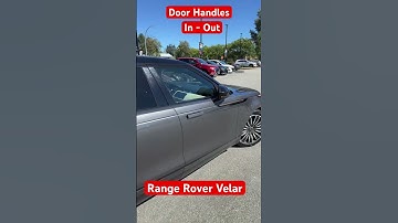 Door handles | Range Rover Velar 1st Edition R-Dynamic #shorts