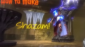 DCUO How to make Shazam (New 52 Style )