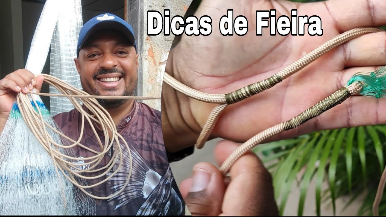 Como Colocar Fieira na Tarrafa - Vídeo Aula