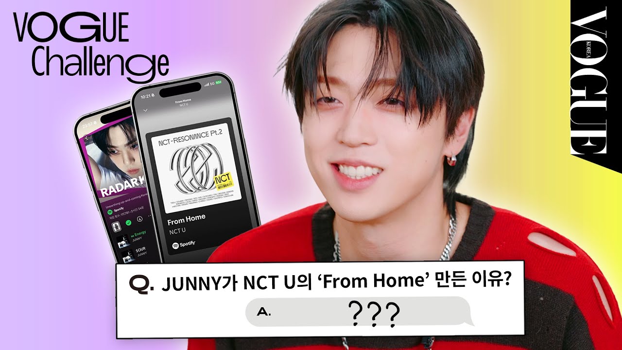 [EN] JUNNY는 유명한 라이브 맛집이자 K-팝 명곡 제조기? (아이유, NCT, KAI, 태민) | VOGUE CHALLENGE