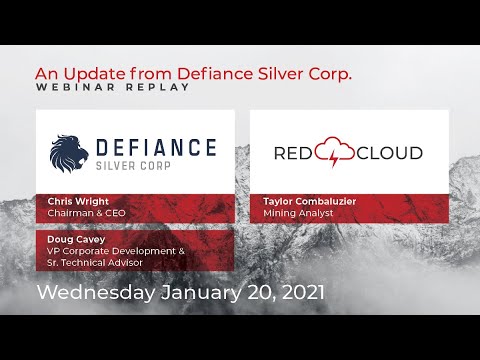 Defiance Silver Corp. - January 20 | Webinar Replay