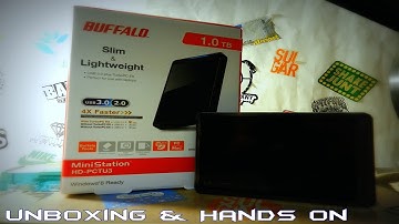 Unboxing & Hands On: Buffalo Mini Station USB 3.0 HDD