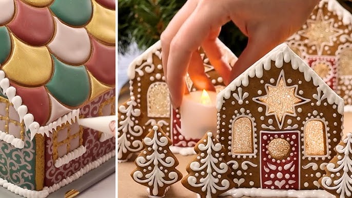 How to Make Gingerbread Houses  Bake It Up a Notch with Erin