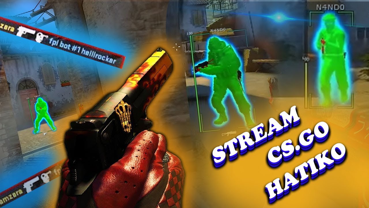 CS GO STREAM - Хатико, попытки поднять звание)) - YouTube