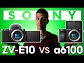 Sony a6100 vs ZV-E10 for VIDEO – Which should YOU Buy for Filmmaking???