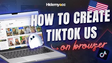 How to create US TIKTOK account from another country on Browser | Target US TIKTOK