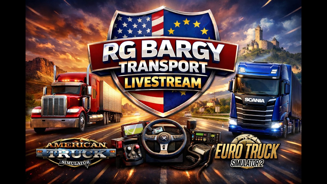 Join RG & Crew in Grand Utopia ETS 2 For The Fun And Chaos Win an RG Bargy T-Shirt!!