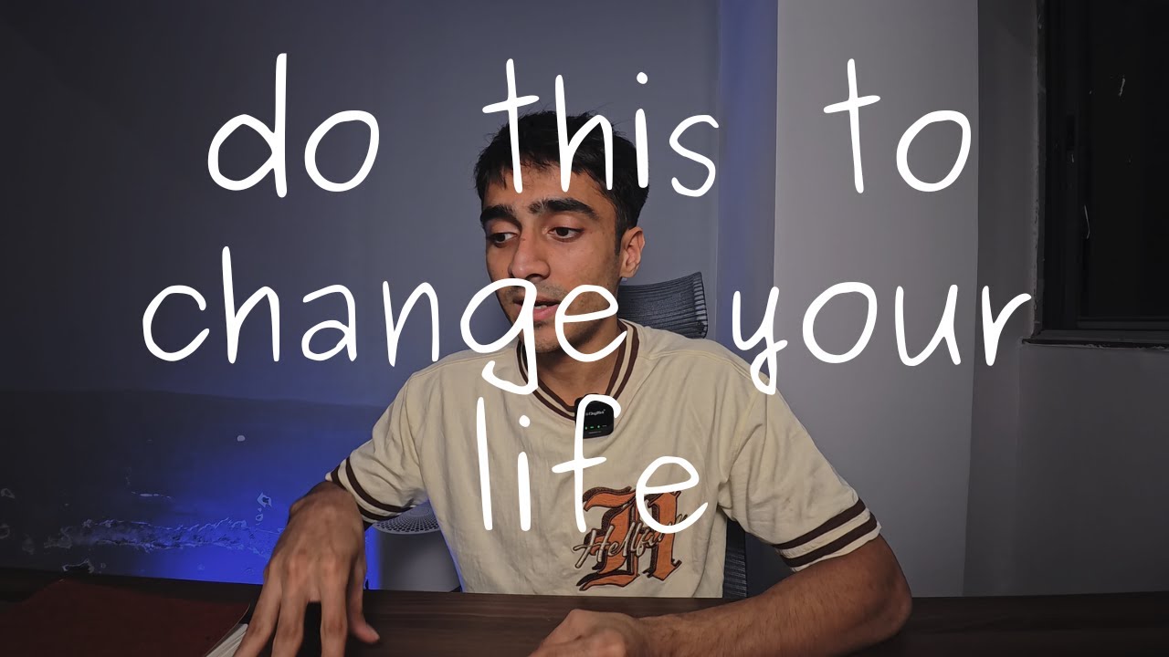 this one small activity completely changed my life - YouTube