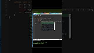 Swap numbers in JAVA||Tamil||#swap #tamil #java #interview #coding #programming #numbers #freshers