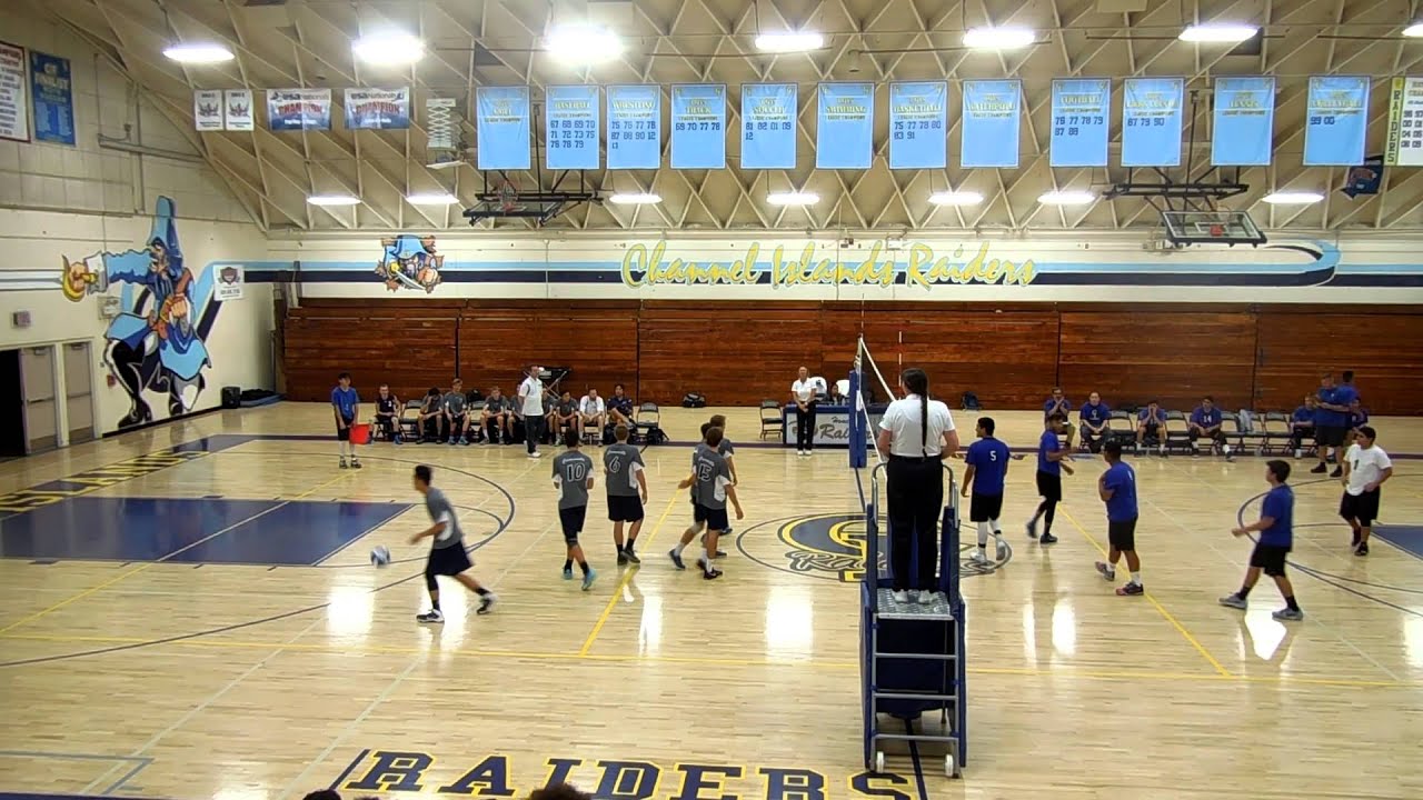 ACHS Boys Volleyball Varsity vs Channel Islands 3/3/16 Game 2 YouTube