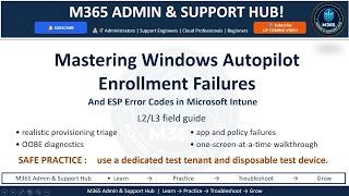 Windows Autopilot Enrollment Failures & ESP Troubleshooting | Intune L2/L3 Guide