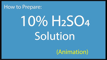 How to prepare 10% solution of h2SO4 | 10% solution of 98% h2SO4 | 10 percent h2SO4 solution