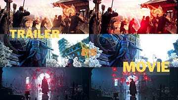 TRAILER vs MOVIE Comparison (UHD) | Doctor Strange in the Multiverse of Madness