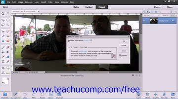 Photoshop Elements 12 Tutorial Removing Color Casts Adobe Training Lesson 14.6