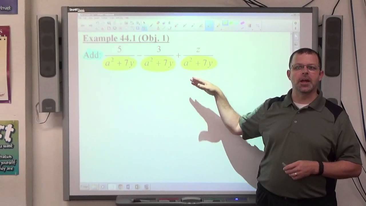 Algebra I Example 44.1 - YouTube