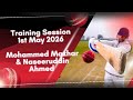 #Video-575 | Training Session | Naseeruddin Ahmed &amp; Mohammed Mazhar | 1st May 2026 | Cricket UAE