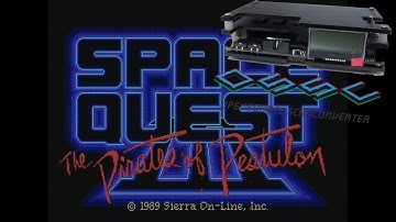 Open Source Scan Converter OSSC and Space Quest 3