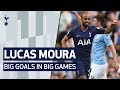 LUCAS MOURA | BIG GOALS IN BIG GAMES | Ajax, Man City, Barcelona