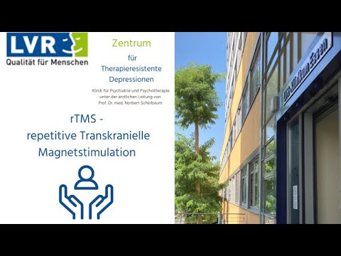 LVR-Klinikum Essen: Was ist die repetitive transkranielle Magnetstimulation?