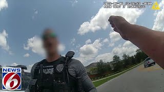 WATCH: Bodycam shows on-duty Orlando officer driver off after deputy pulls him over