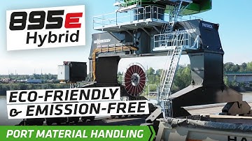 Eco-friendly & emission-free electric drive - SENNEBOGEN 895 E