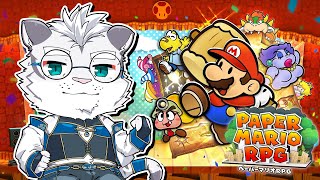 【ペーパーマリオRPG#7】ステージ６！もう呪い終わった？　※初見プレイ【虎白夜薙】 #Vtuber