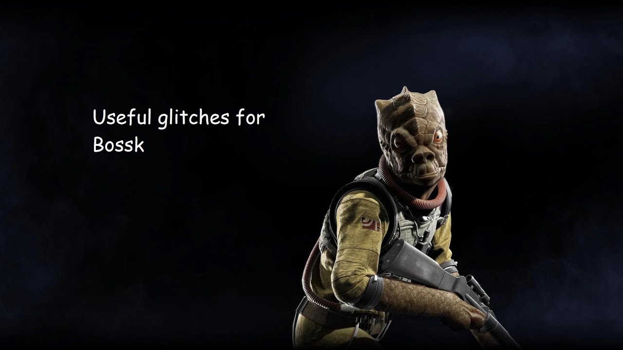 Star Wars battlefront 2 useful glitches on Bossk