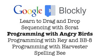 Google Blockly - 3. Programming with Angry Birds