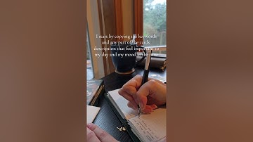 morning oracle card & journal session #journaling