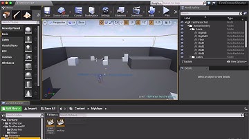 UE4 Tutorial: Create and Save a New Level