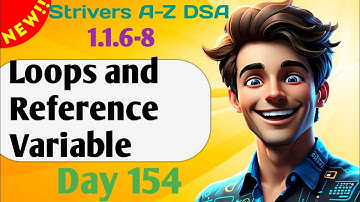 While Loop and Parameters (By Values & Reference) |  Strivers A-Z DSA - 1.1.6-8