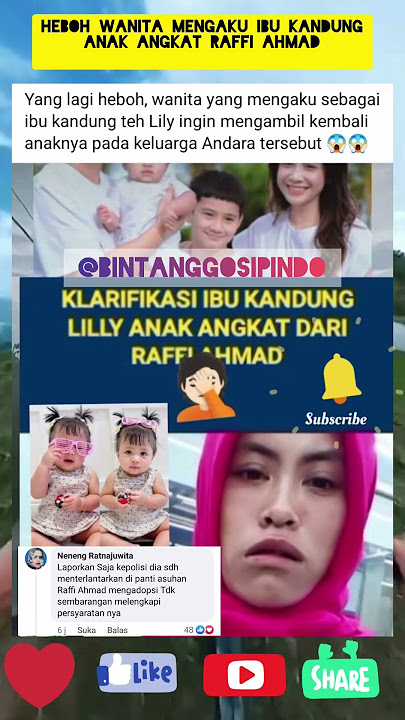 Heboh wanita ini mengaku ibu kandung lili anak raffi ahmad #trending #youtube #short #fyp #beranda