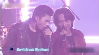 黑豹乐队、蔡徐坤CAI XU KUN合作舞台《Don't Beack My Heart》闪爆全场！