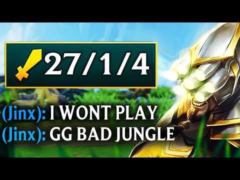 THIS IS WHY YOU NEVER GIVE UP <strong>ON</strong> MASTER YI (hard <strong>carry</strong>)