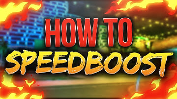 HOW TO SPEEDBOOST IN NBA 2K17!