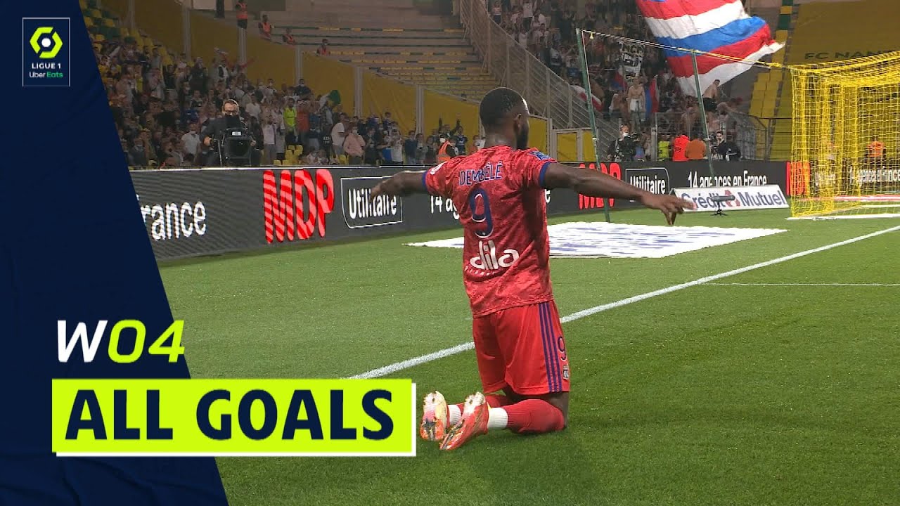 Goals Compilation Week 4 Ligue 1 Uber Eats 2021 2022 Youtube