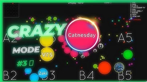 CRAZY MODE BLOB.IO #3 (luckiest wins) 🔥