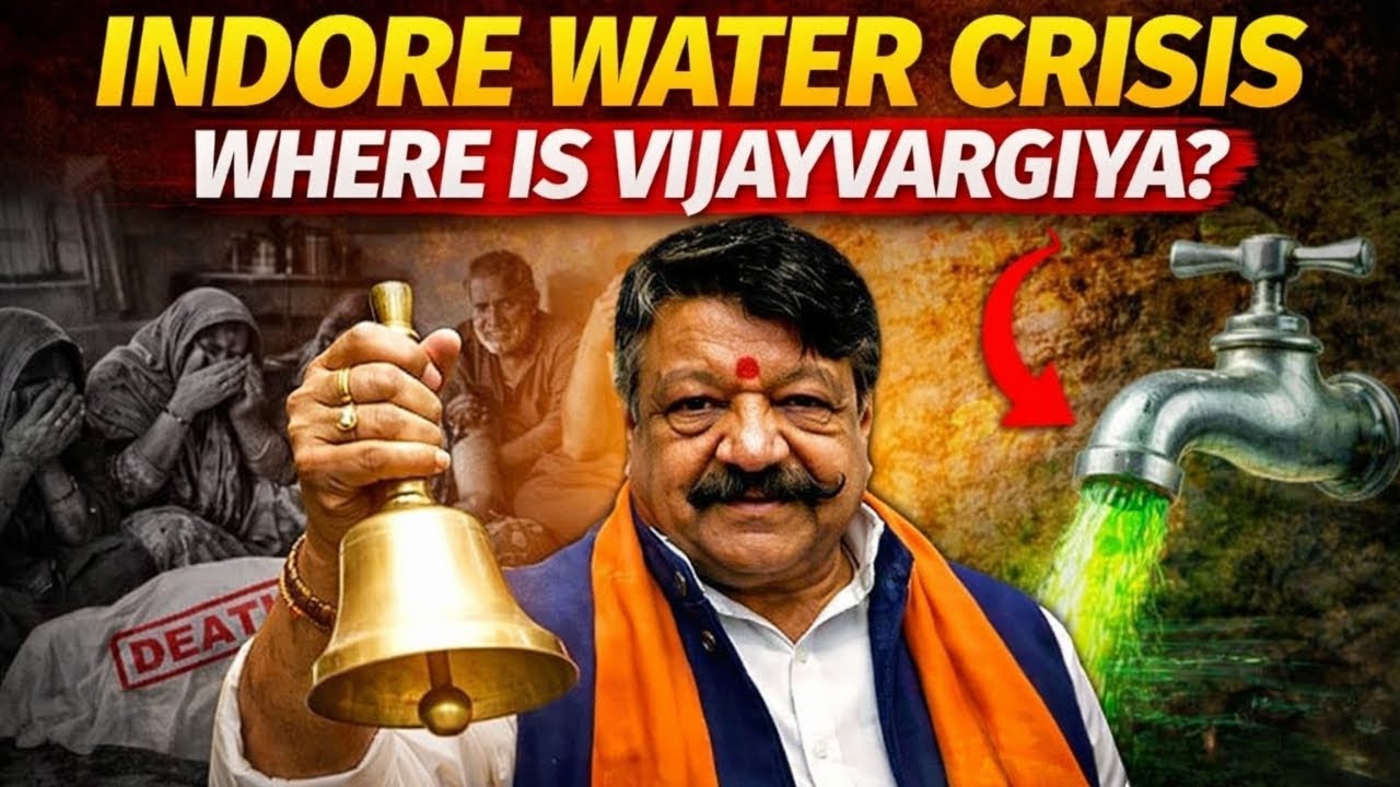 Indore Water Crisis Raises Questions: Where Is Kailash Vijayvargiya?