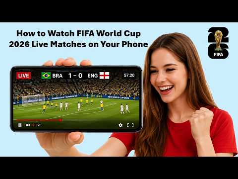 How to Watch FIFA World Cup 2026 Live Matches on Your Phone