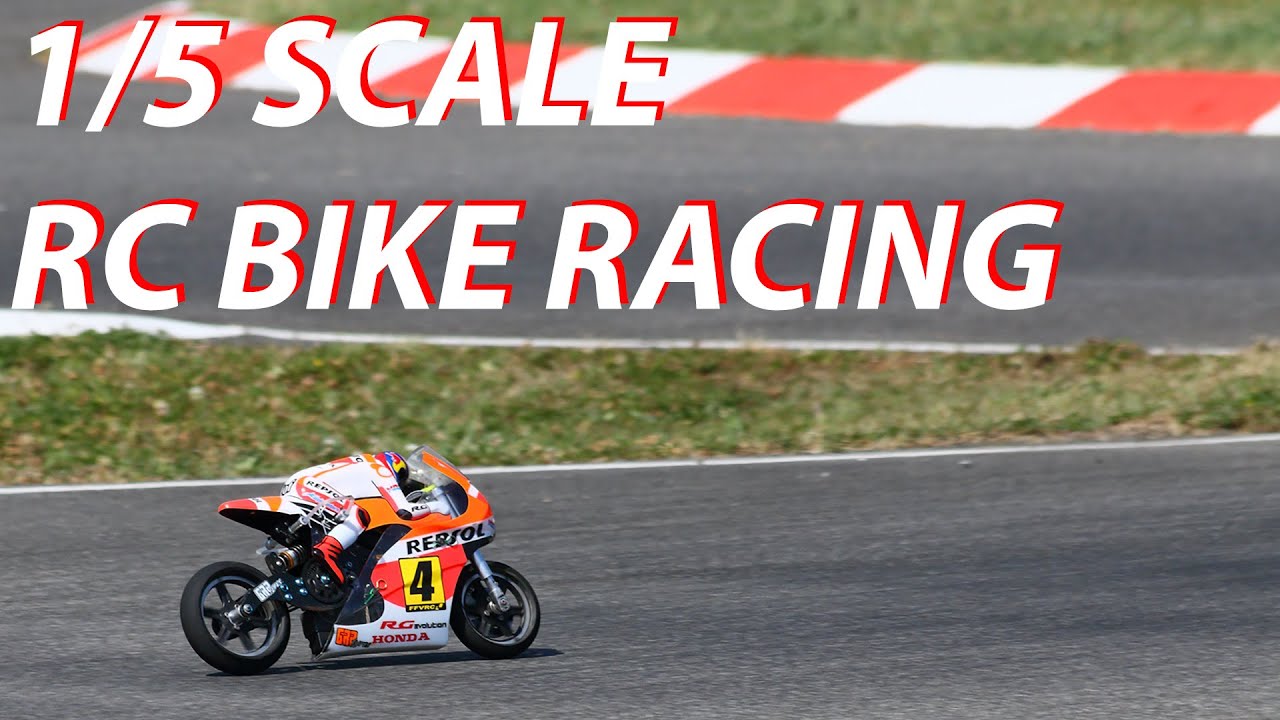 1/5 SCALE BRUSHLESS RC BIKE MODEL YouTube