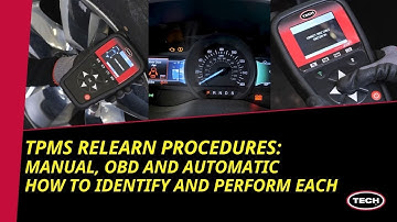 TPMS Relearn Procedures - Manual, OBD and Automatic - Izzy Shows Us How to Identify and Perform Each
