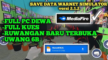 Save data warnet simulator versi 2.1.2 work100%