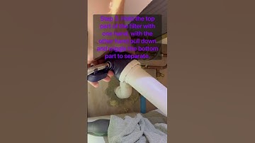 How to replace water2 capsule filter.