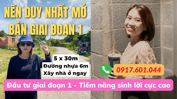 Bán đất thổ cư tại Bến Cầu, Tây Ninh chỉ 8xx Triệu - Đầu tư giai đoạn 1 - Tiềm năng cực cao