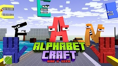 Alphabet Craft Hide N