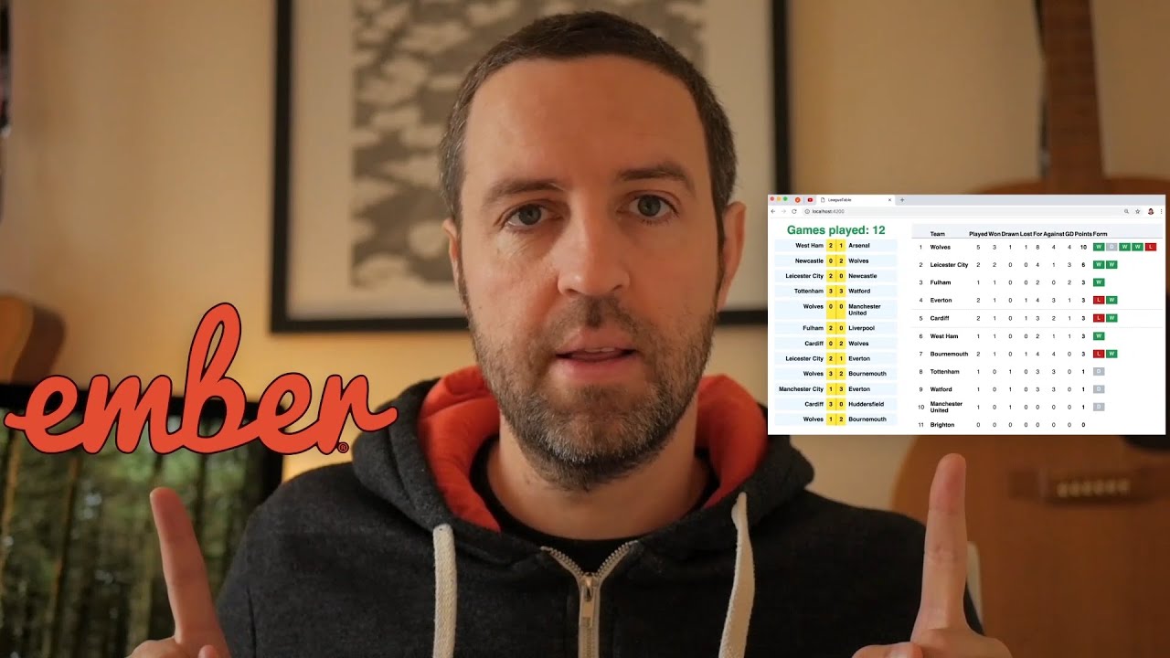 Build A Live Updating League Table with Ember.js 