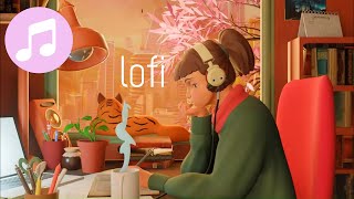 lofi music & gentle rain sounds 🎵 beats to relax/study to