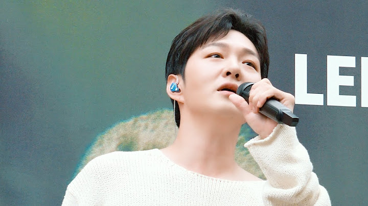[Stage] 이창섭 PRE-RELEASE ‘1991’ OPEN STAGE | ‘희망고문’