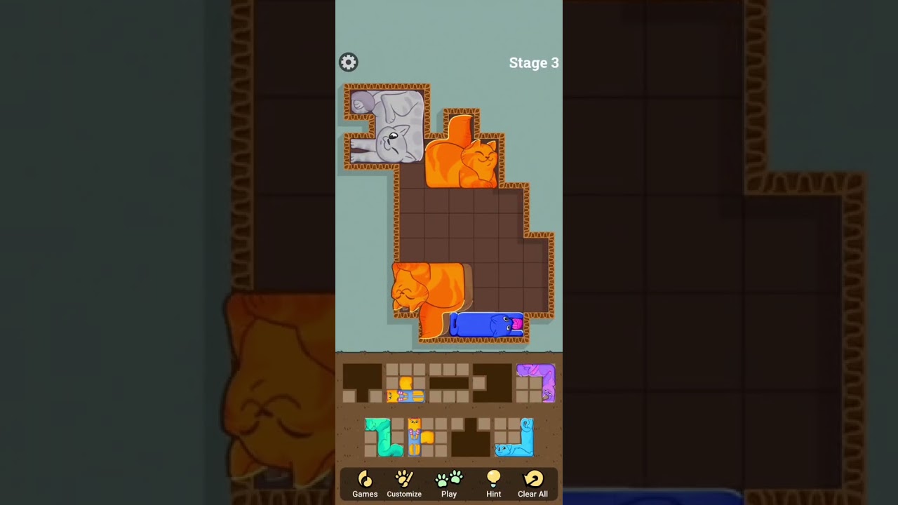Block Puzzle Cats 🎀 Stage 3 ✨ Gameplay Walkthrough 🙀 